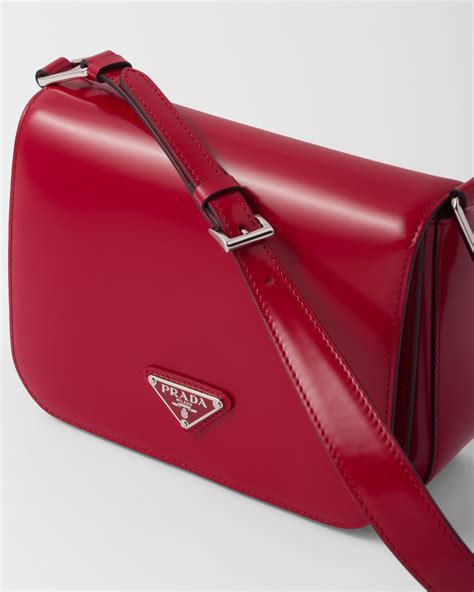 prada burgundy bag|prada leather shoulder bag price.